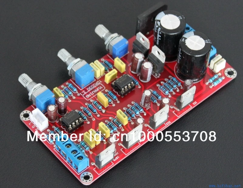 Собранный TDA2030A 2 1 Аудио Усилитель мощности доска 18 Вт + 36 Вт|power amplifier board|amplifier