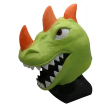 Игры Fortniteen Косплэй латекс динозавров Маска животного для взрослых унисекс шлем реквизит Хэллоуин вентилятор Прямая поставка