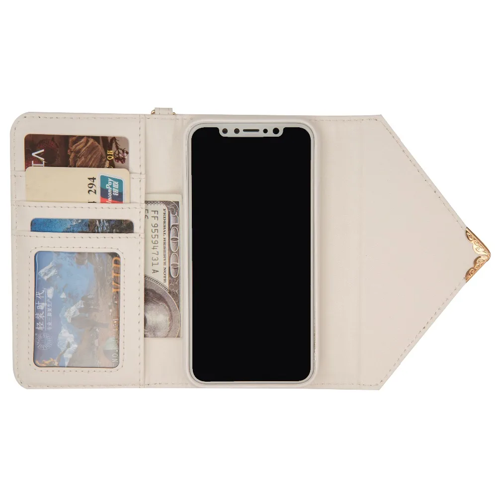 OEM для iphone XS MAX V конверт кожаный чехол-кошелек