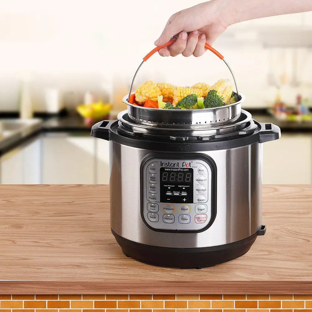 Adeeing 8 quart паровой отпариватель для яиц из нержавеющей стали корзина очистки