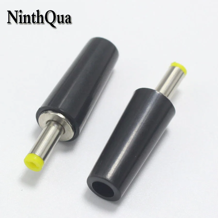 

1pcs New Black 4.0*1.7mm DC Power Plug ABS 4.0mm x 1.7mm Male Plugs Connector DIY Repair Audio Jack Adapter