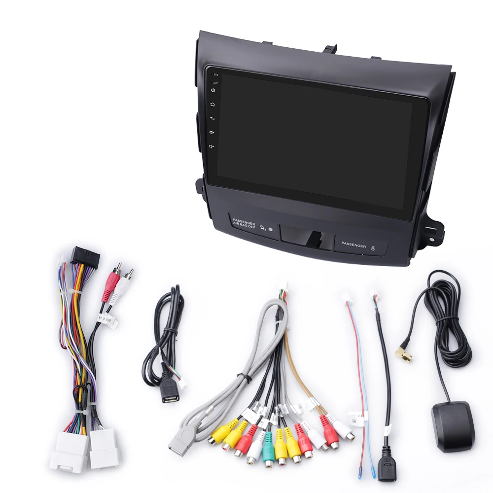 Автомагнитола 2DIN 10 1 дюйма Android 9 Wi Fi GPS для Mitsubishi Outlander XL 2007 2008 2009 2010 2011