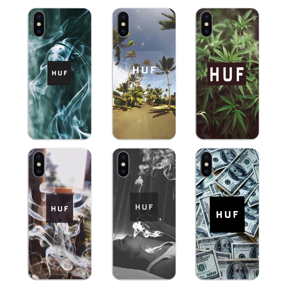 Transparent Soft Case Cover For Huawei Honor 8 8C 8X 9 10 7A 7C Mate 20 Lite Pro P Smart Plus Diamond Supply HUF Luxury Brand |