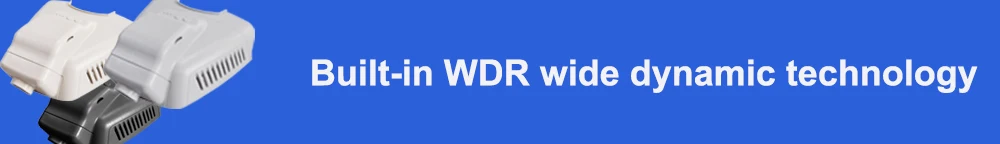 Built-in WDR wide dynamic technology 