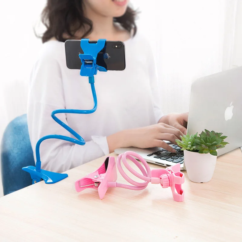 360 Degree Roating Flexible Phone Holder Stand For Mobile Long Arm Holder Bracket Support For Bed Desktop Tablet (17)