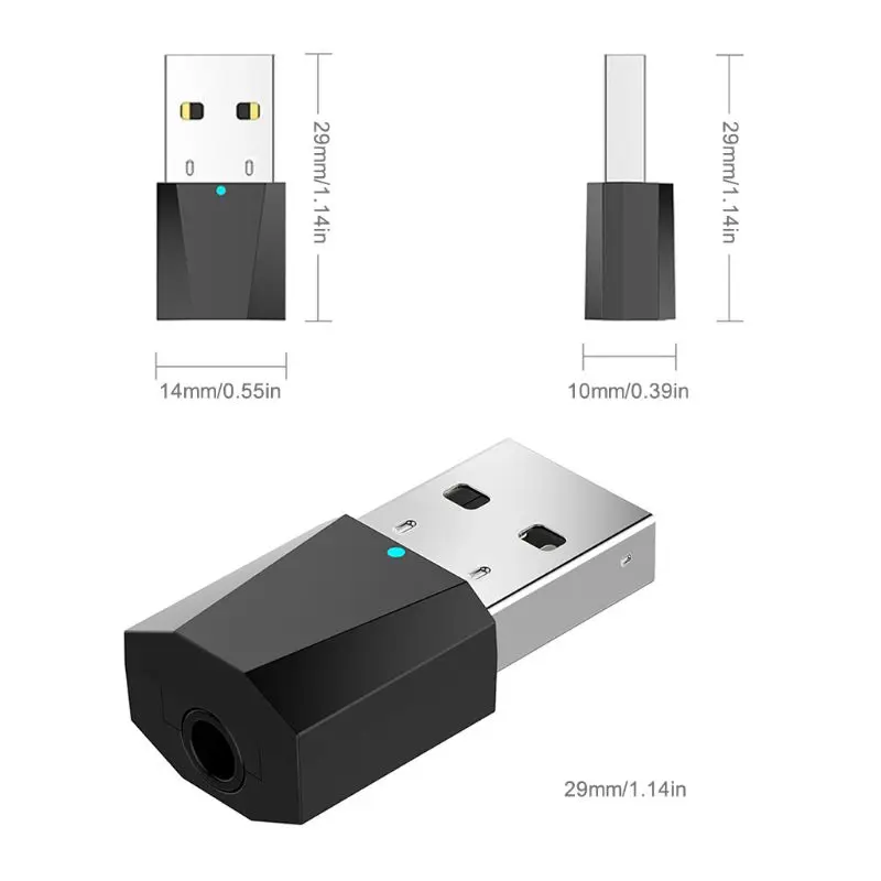 ANENG USB Bluetooth 4,2 стерео аудио передатчик для ТВ ПК Bluetooth динамик наушники