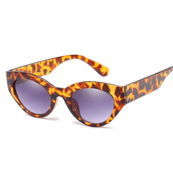 

SANS JOO Vintage Sunglasses Women Cat Eye Brand Designer Elegant Sunglasses Mirror Fashion Female Sun Glasses UV400