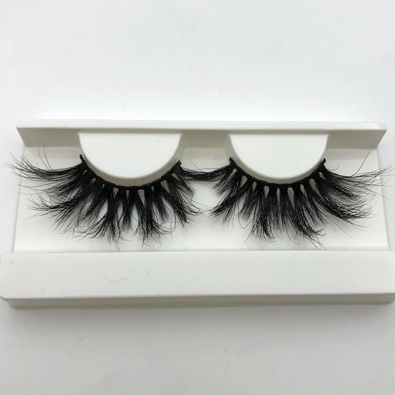 Mikiwi 25mm Long 3D mink lashes E01 extra length mink eyelashes Big