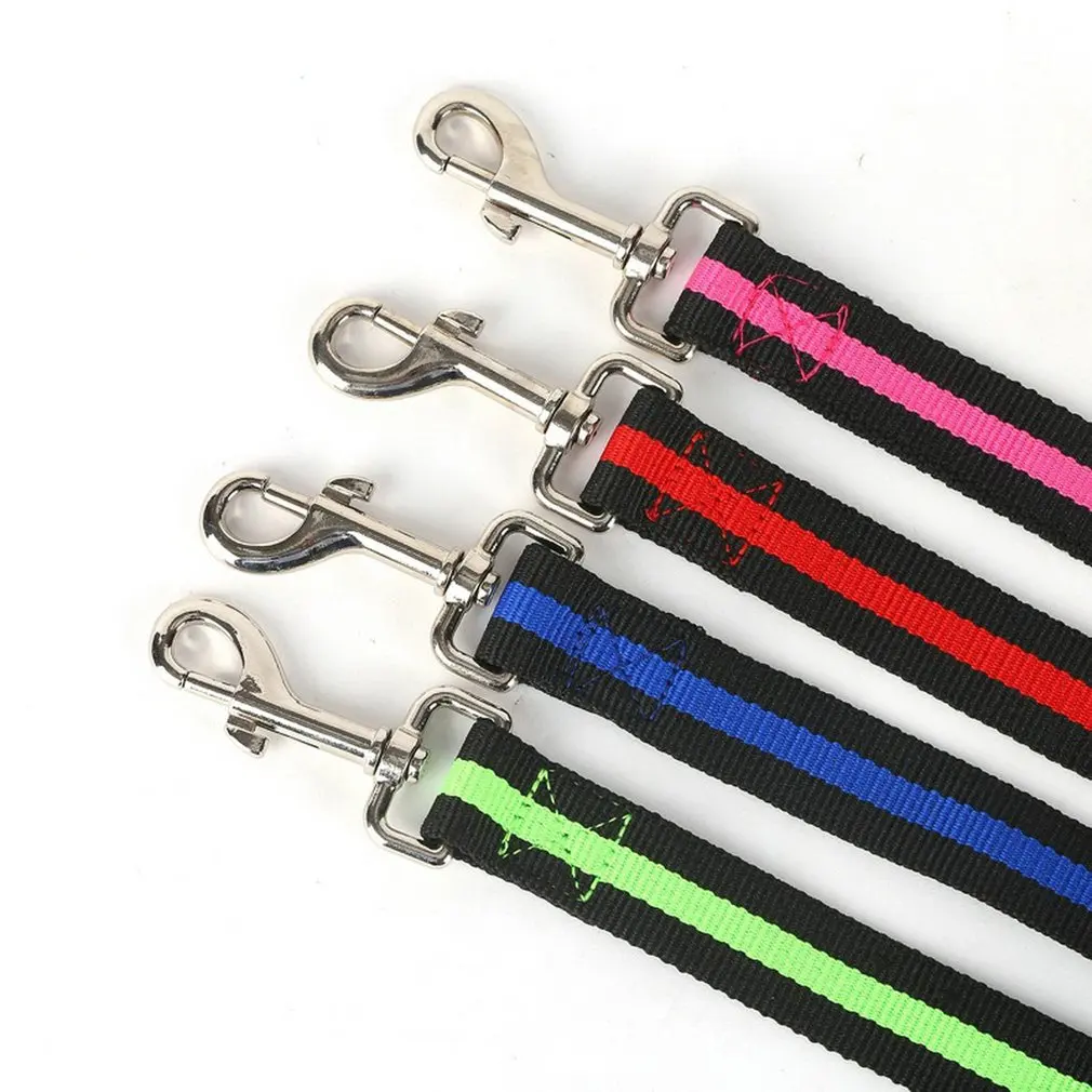Universal Weave Nylon Belt Pet Dog Traction Rope Adjustable Pet Traction Belt Rope Cat Dog