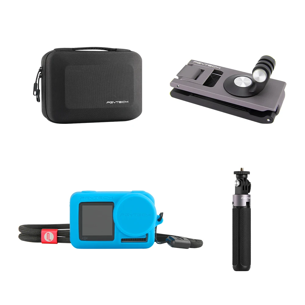 Чехол для переноски PGYTECH OSMO силиконовый чехол держатель экшн камеры DJI OSMO|Чехлы