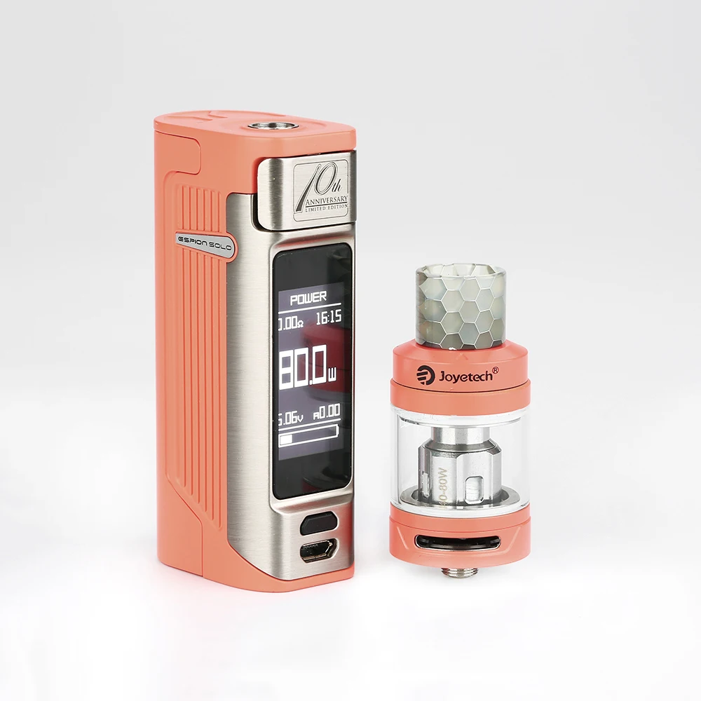 Оригинал Joyetech ESPION Solo 21700 80 Вт комплект 2 мл/4 мл ProCore Air атомайзер бак и 1 3 дюймовый