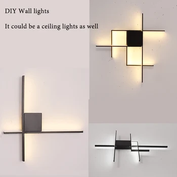 

Modern LED Wall Sconce Lights lamp for bedside Corridor aisle LED Wall Lights for home Bedside