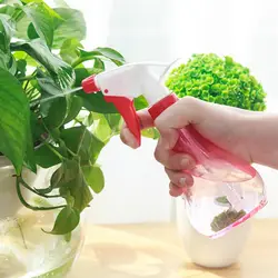 Маленький полив бонсай может разбрызгиватель для полива растений полив бутылка мульти-функция ручного давления Садоводство инструменты Y