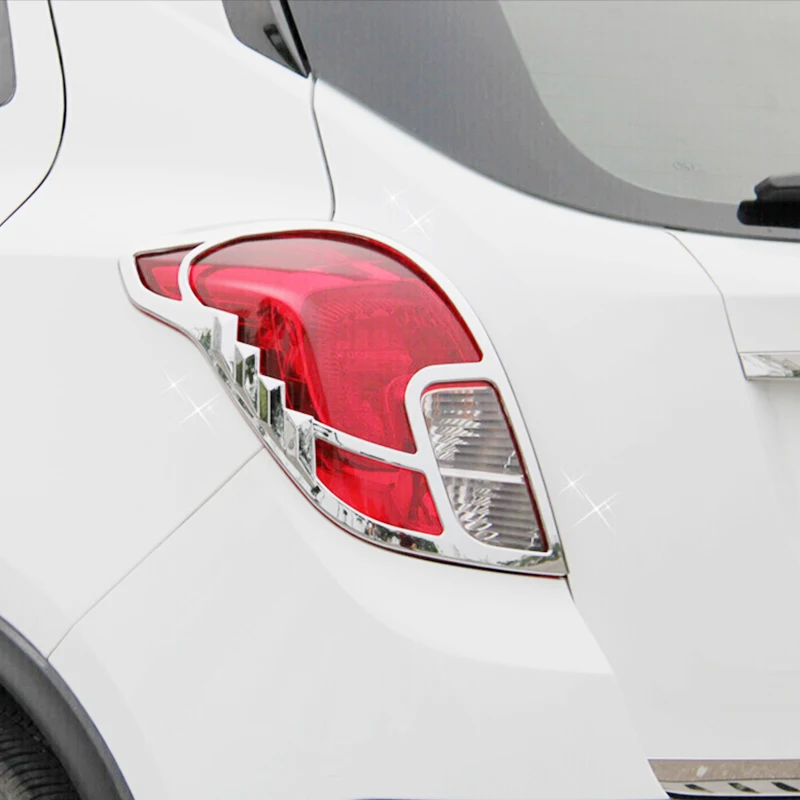 ABS-Chrome-For-Buick-Encore-2016-accessories-car-styling-Car-Tail-Light-cover-Cover-Trim