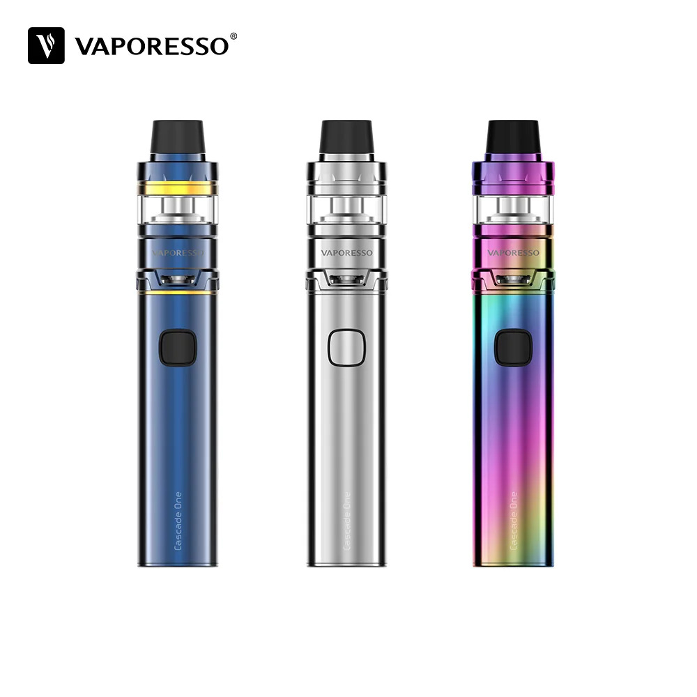

Original Vaporesso Cascade One/Plus Kit With 3500/1800mah Mod 3.5ml/5ml Cascade Baby Tank Revolutionary Triangular Airflow Vape