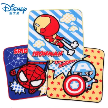 

Disney Marvel Captain America Iron Man Spiderman Cartoon cotton gauze towel boy girl soft breathable absorbent handkerchief