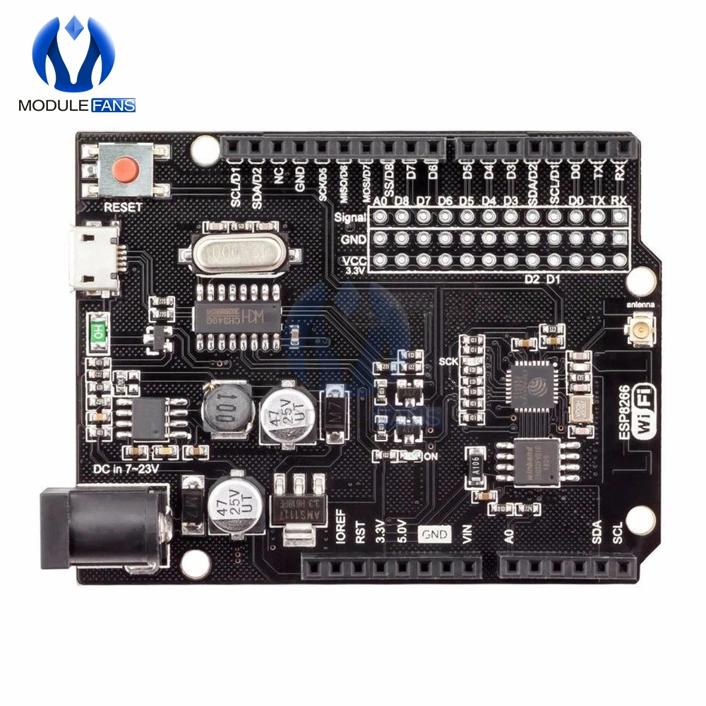 WeMos D1 R2 CH340 CH340G беспроводной wifi модуль расширения на основе ESP8266 для Arduino UNO R3 NodeMcu развития Micro USB