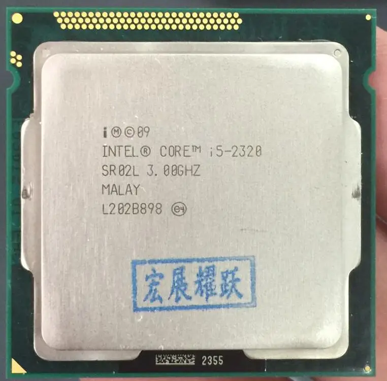 Процессор Intel Core i5-2320 i5 2320(6 Мб кэш-памяти, 3,0 ГГц) процессор LGA1155 для настольных ПК