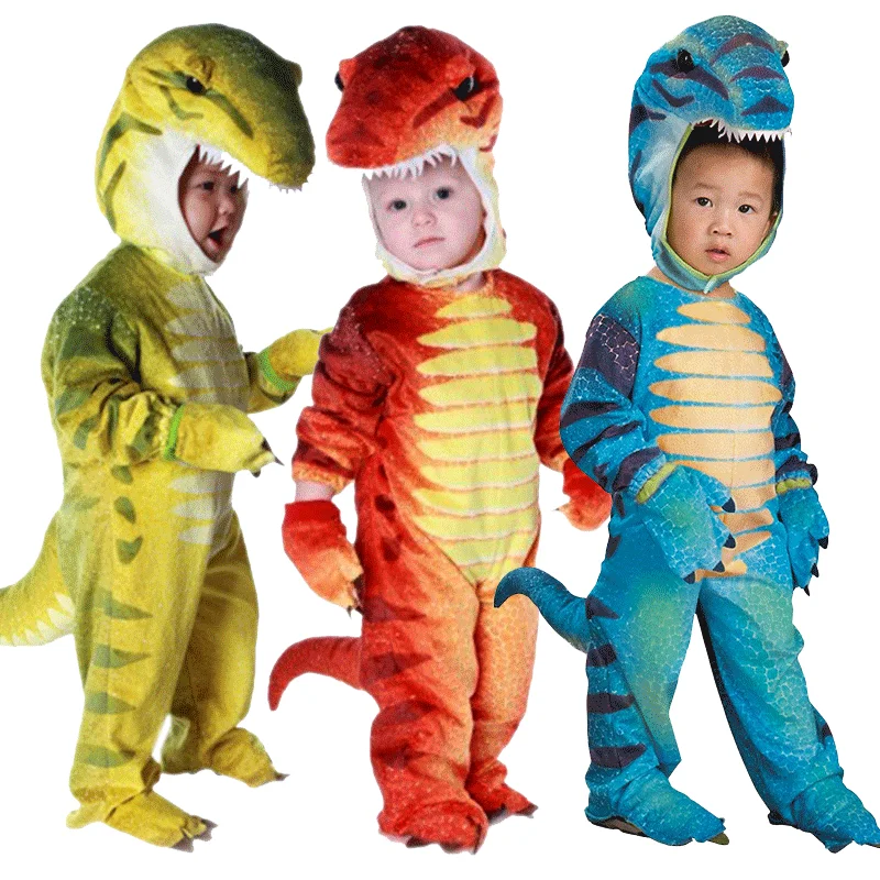 Buy Cartoon Children Boys Dinosaur Costume Toddler