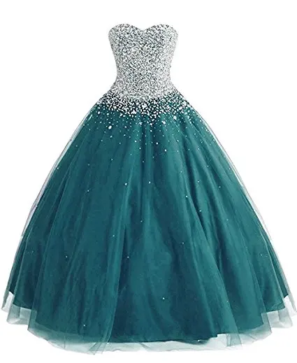 ANGELSBRIDEP Ball Gown Quinceanera Dresses With Rhinestones 15 Party Quinceanera Gowns Sparkly Beading Debutante Gowns Hot