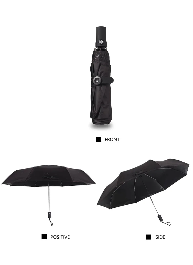 FR Windproof Women Umbrella Rain Pongee Folding Automatic Umbrella For Man Anti Sun Uv Umbrellas Protection Colourful For Travel1 (15)