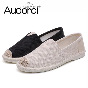 

Audorci 2018 Summer Men's Light Slip-On Flats Shoes Man Casual Loafers Shoe Chaussure Homme Handmade Male Shoe Size 39-44