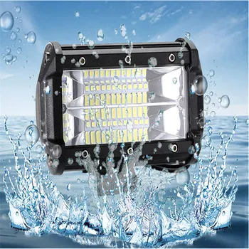

12V 5" LED DRL Driving Daytime Running Lights Strip 24 SMD LED DRL Waterproof Panel Car Working Headlamp Lights Screws On