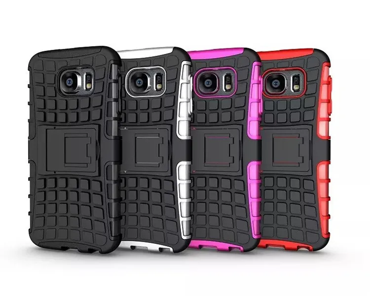 S6 Tyre kickstand shockproof case
