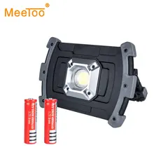 Перезаряжаемый прожектор Светодиодная лампа портативная прожектор 20 Вт прожектор точечный рабочий свет лампа для наружного охоты лампы для кемпинга USB зарядное устройство