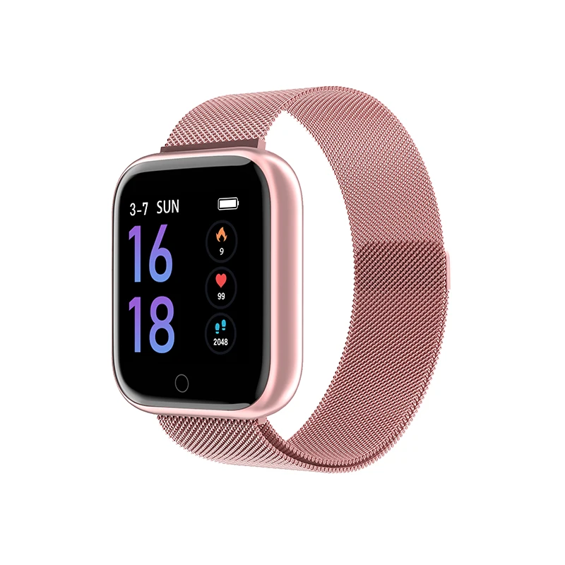 Smart band T80 IP68 Водонепроницаемый динамический монитор сердечного ритма и кровяного