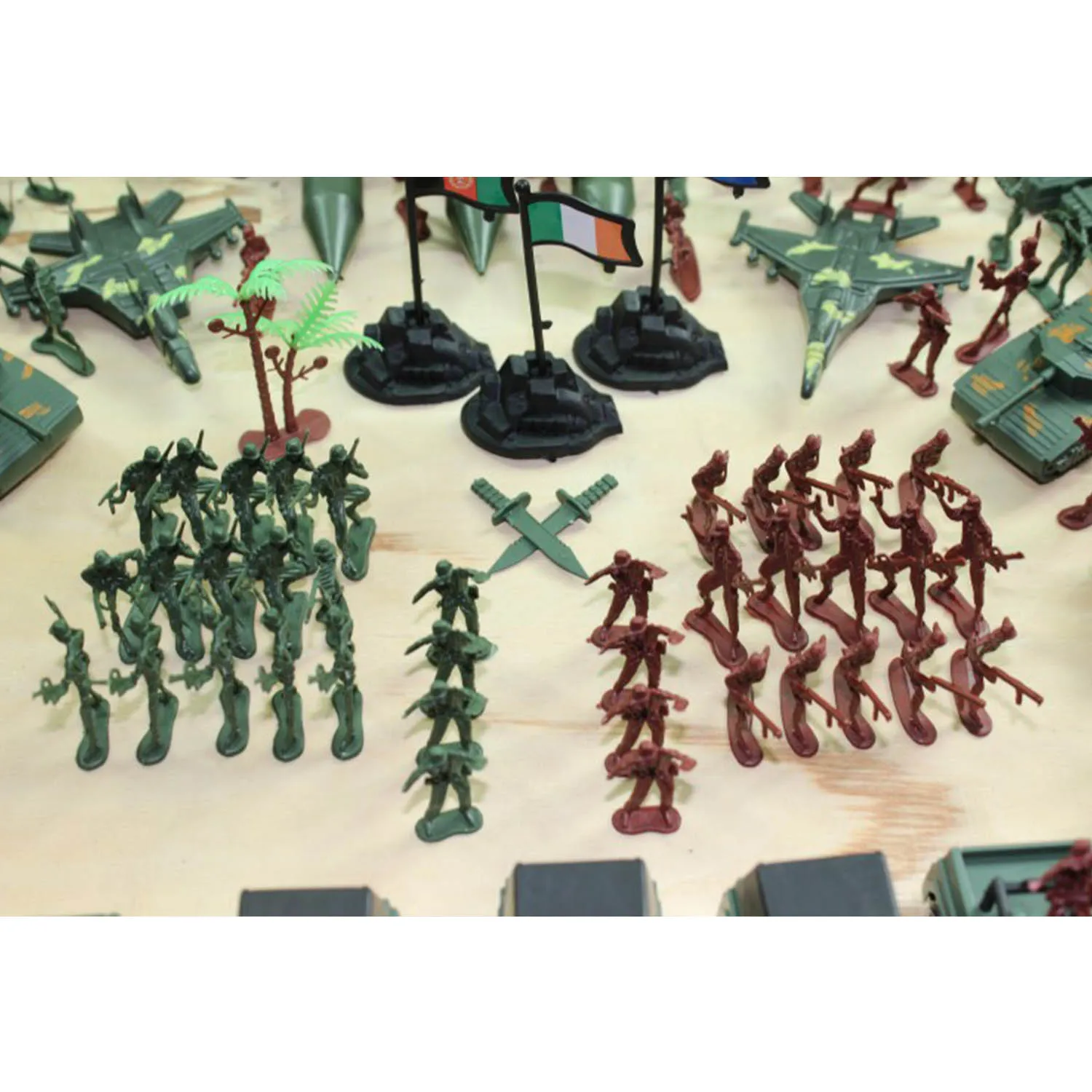Besegad 307 шт Пластиковые армейские мужские фигурки боевая группа военный солдат игровой набор с армейской базой модель игрушки аксессуары