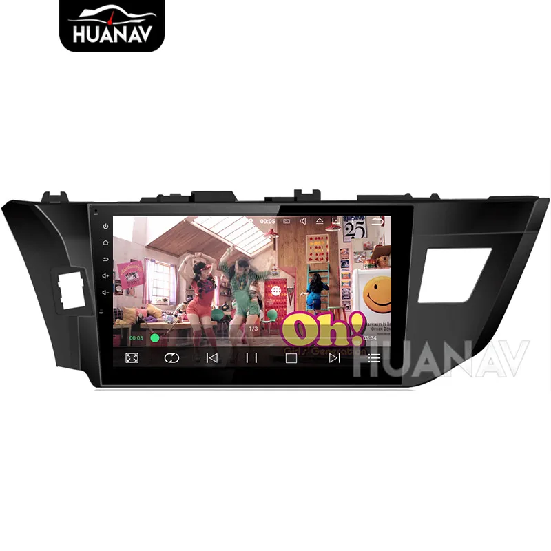 Best Android8.0 4GB+32GB/Android7.1 2GB+16GB Car DVD player GPS navigation for Toyota Corolla 2014 2015 2016 GPS NAV auto Head Unit 5
