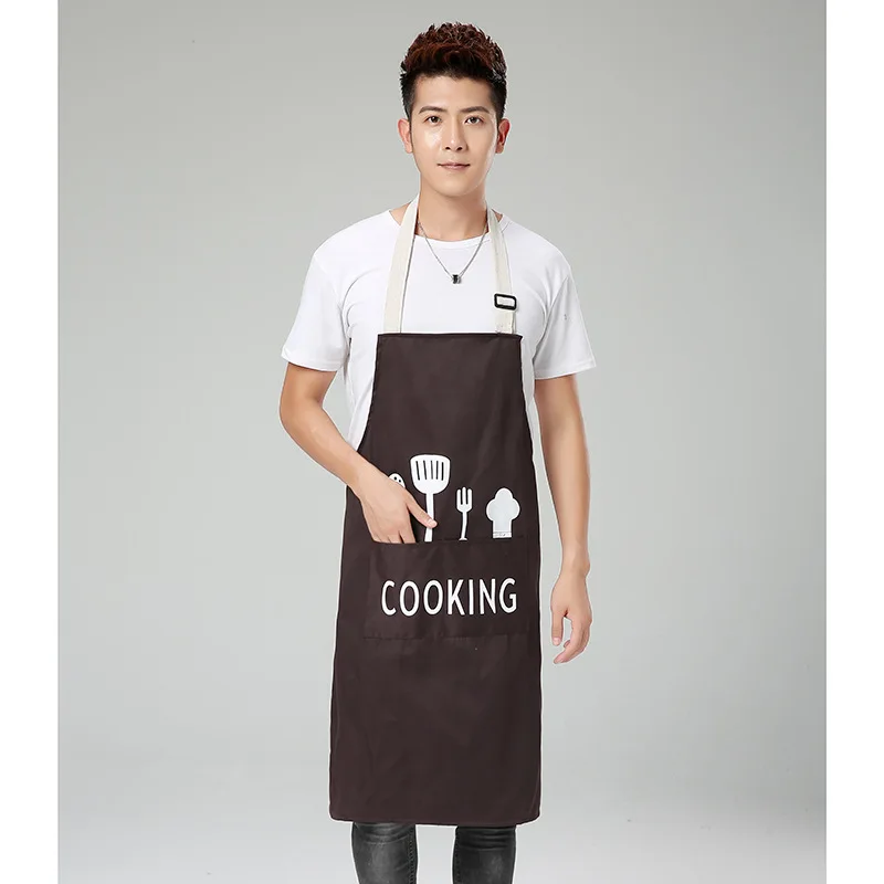 

1 Piece Man Apron cooking coffee new style cooking aprons for men home work restaurant coffee shop store