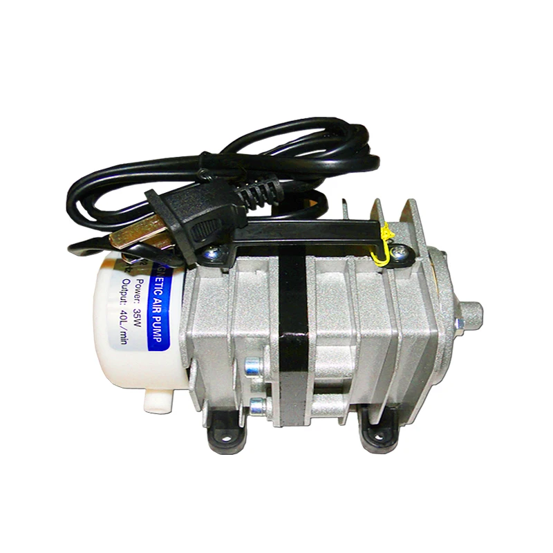 35 Вт 40L/мин Air насос кислород танк аквариум электромагнитный тип воздушный компрессор для лазерной гравировки