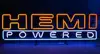 Custom HEMI POWERED Glass Neon Light Sign Beer Bar