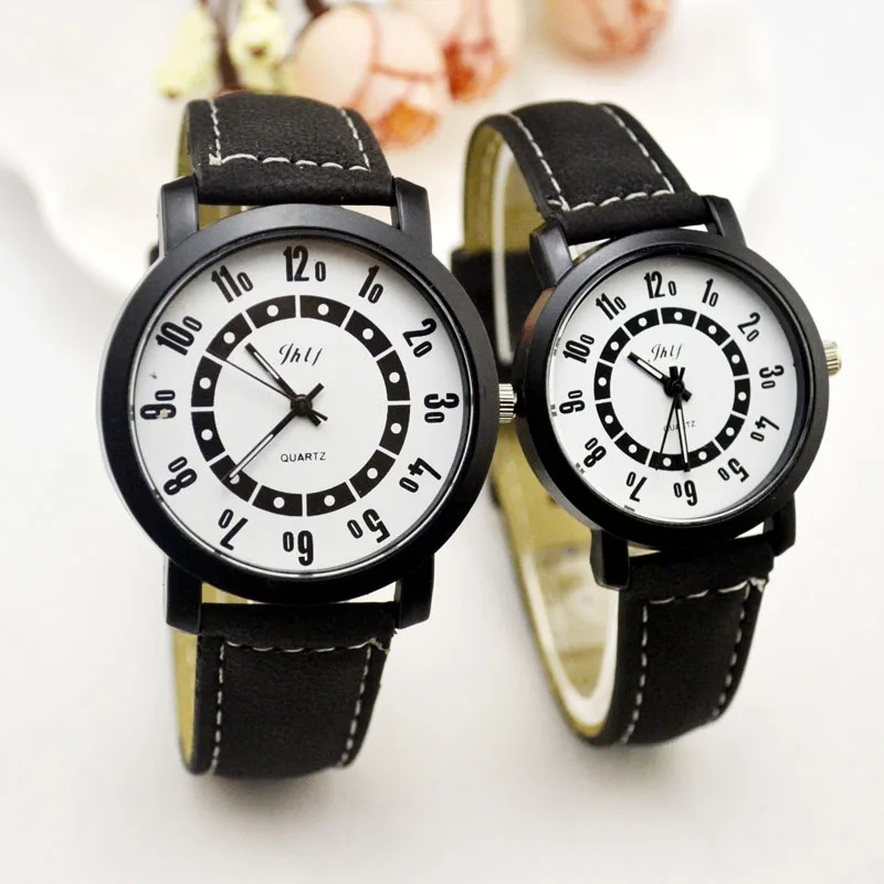Korean Digital Belt Women's Table Harajuku Fashion Trend Retro Simple Middle School Sweethearts Watch Women