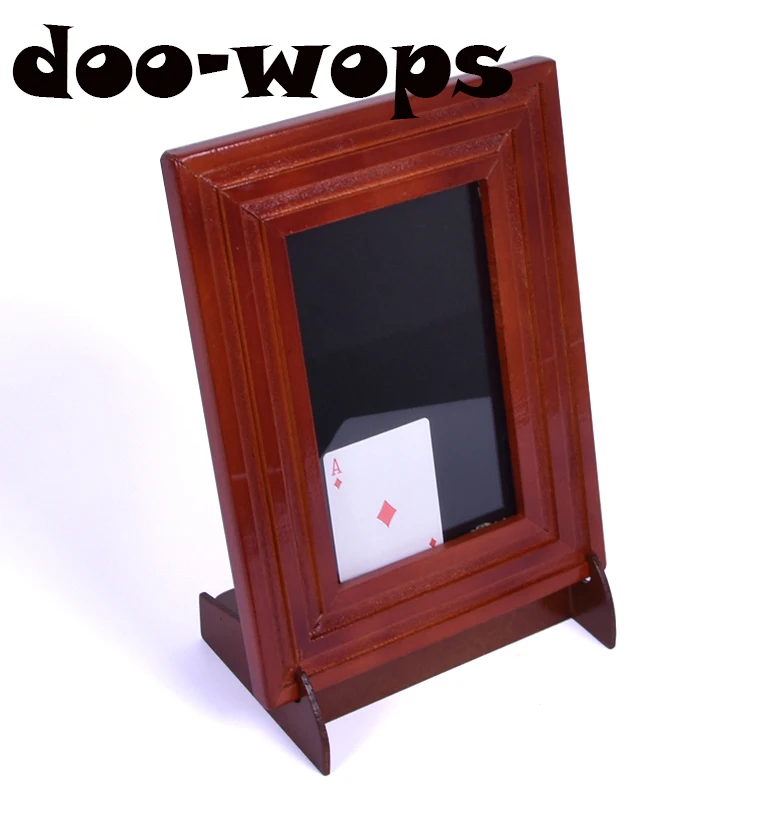 MC Photo Frame Trick Magic Tricks Selected Card/Bill Appearing