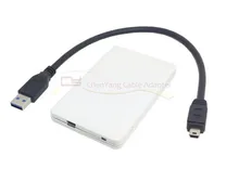 1.8 inch Micro sata 16pin 7+9 SSD to USB 3.0 External Hard disk Enclosure Black for Laptop & PC & Macbook