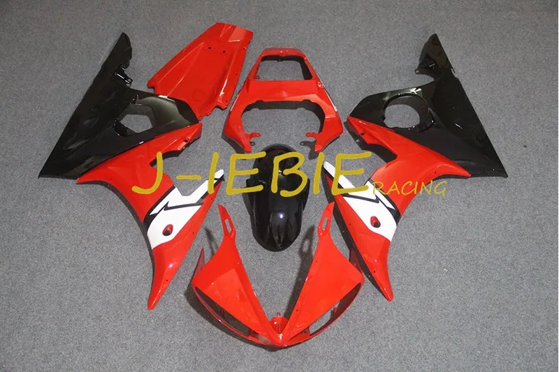 

Red Black Injection Fairing Body Work Frame Kit for Yamaha YZF R6 2003 2004