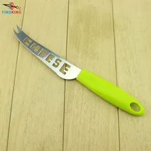 Бренд FINDKING, высокое качество, зеленая ручка из АБС-пластика, нож для сыра из нержавеющей стали с вилкой, инструменты для сыра, слайсер для сыра