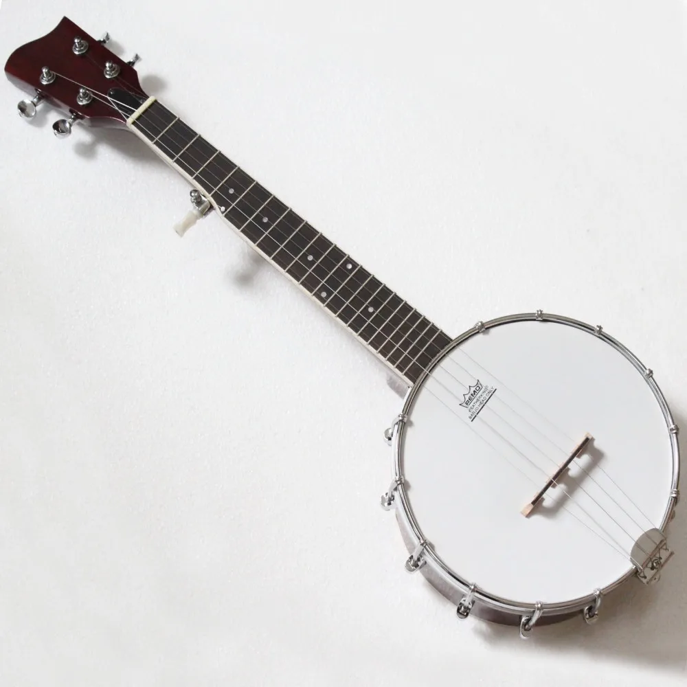 Banjo Ukulele 5 Corde Da 26 Pollici - Compensato Sapele, Tastiera Palissandro - Foto 5