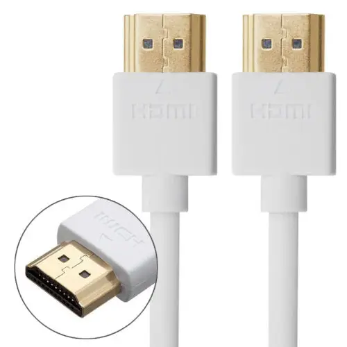 HDMI кабель Позолоченный разъем мужской кабель HDMI адаптер Поддержка Ethernet 3D для HDTV монитора проектор сплиттер коммутатор 1080P