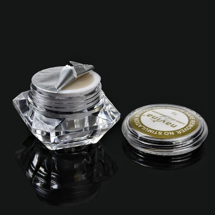 Cola para Cílios Removedor de Cílios Lote g Individual Embalado Lash Glue Remover Nenhum Estímulo Navina Postiços Ferramentas 10 Pçs - 5 4 Beleza e saúde