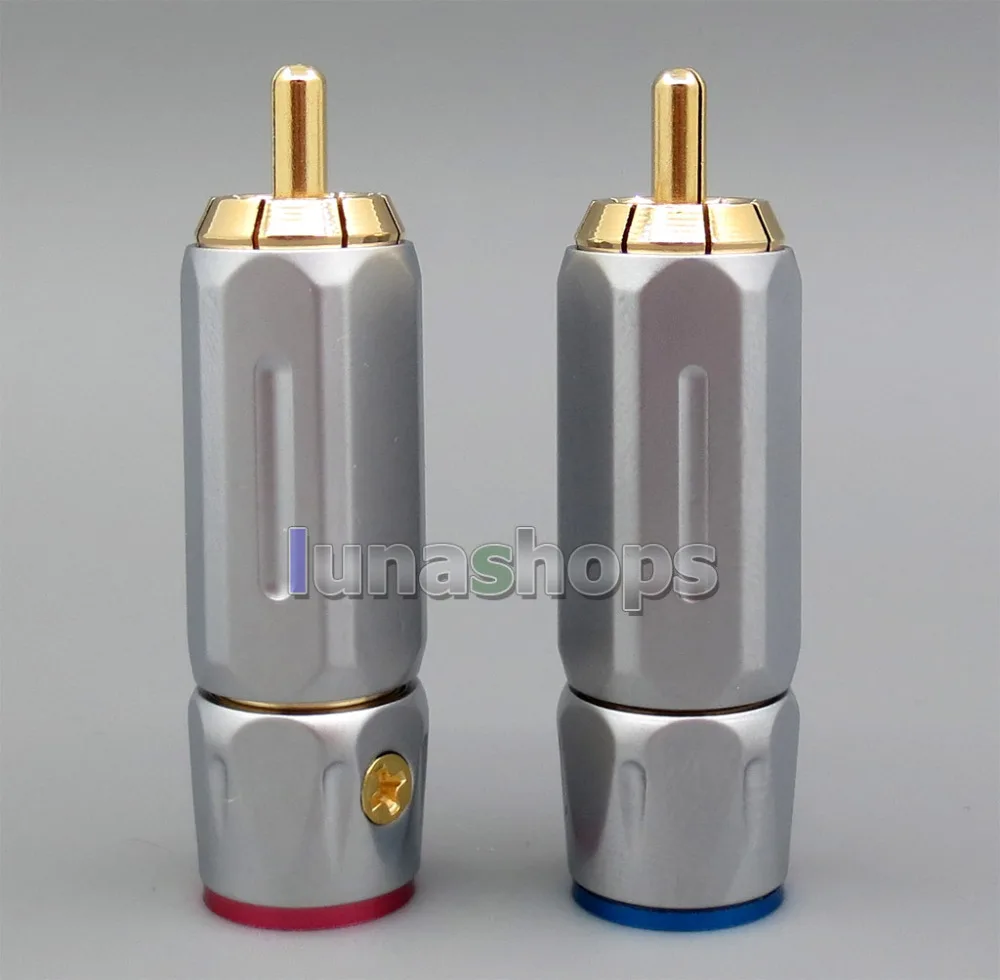 

LN005287 RCA LT-004 Male Plug Gold solder Adapter For OEM LITON DIY