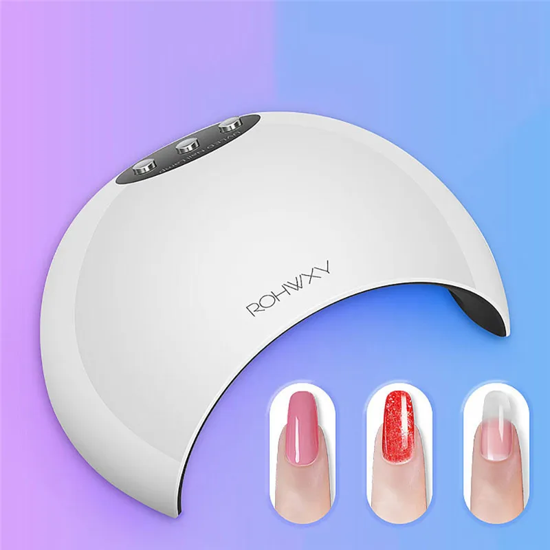 24W LED UV Nail Gel Curing Lamp Light Nail Gel Polish Dryer Nail Art
