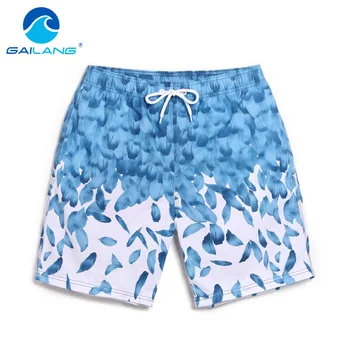 Gailang Brand Men Beach Shorts Man Boardshorts Swimwear Swimsuit Man new Boxer Trunks Bermuda Quick Drying