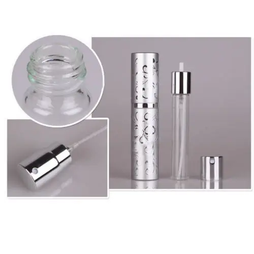 10 mL المحمولة زجاجة عطر فارغة إعادة الملء رذاذ البخاخات ماكياج زهرة جديد