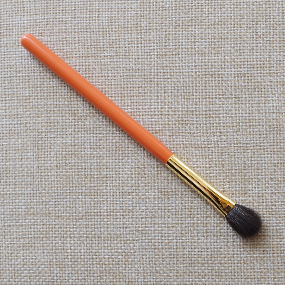 

K272 Professional Makeup Brushes Blue Squirrel Sokouhou Goat Hair Large Eye Shadow Brush Orange Handle Make Up Brush