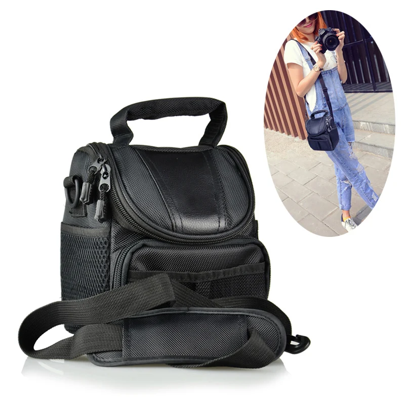 Borsa Fotografica Per Canon Eos M2 M3 M6 M10 M100 M50Ii G3X Sx60 Sx420 Sx530Hs Sx520 Sx540 Sx510 Sx410 Is Borsa A Tracolla