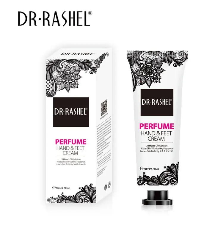 

DRRASHEL Perfume Hand Cream Moisturizing Feet Lotion Whitening Lasting Fragrance Anti Crack 80 ml